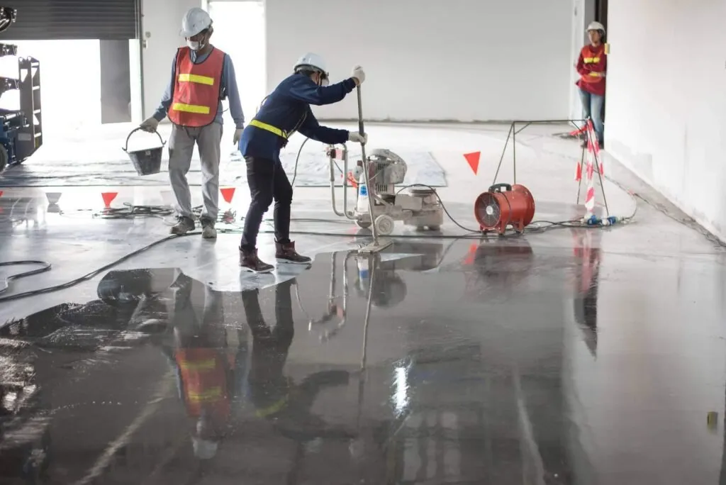 Industrial Corridor & Lift Lobby Epoxy